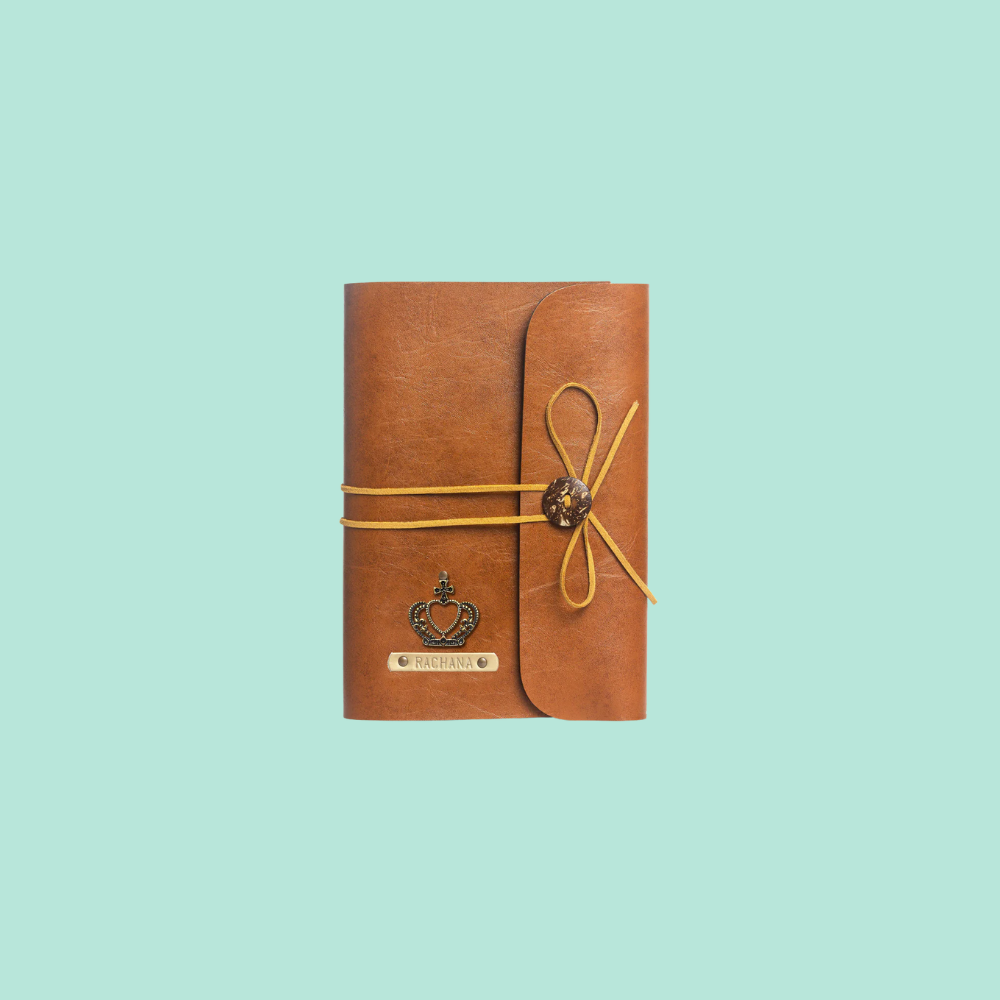 Camel Tan Leatherette Diaries