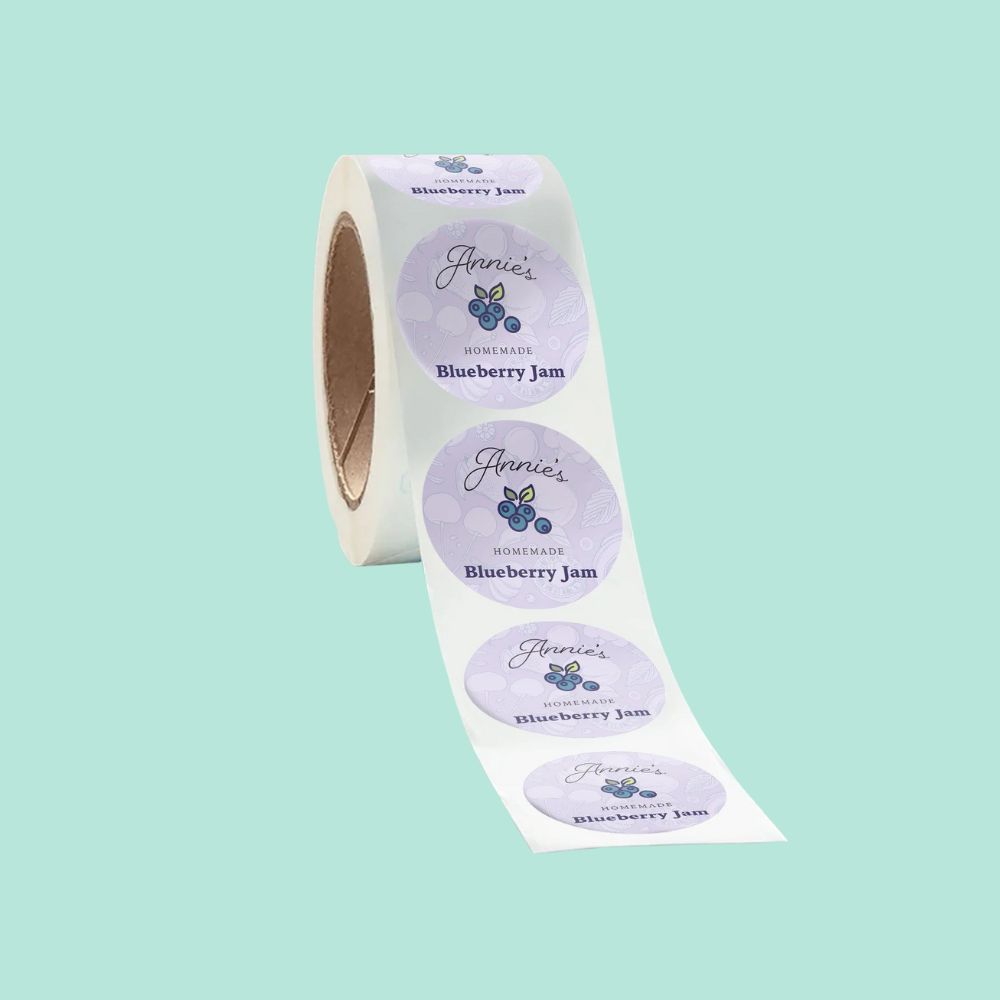Circle Packaging Labels