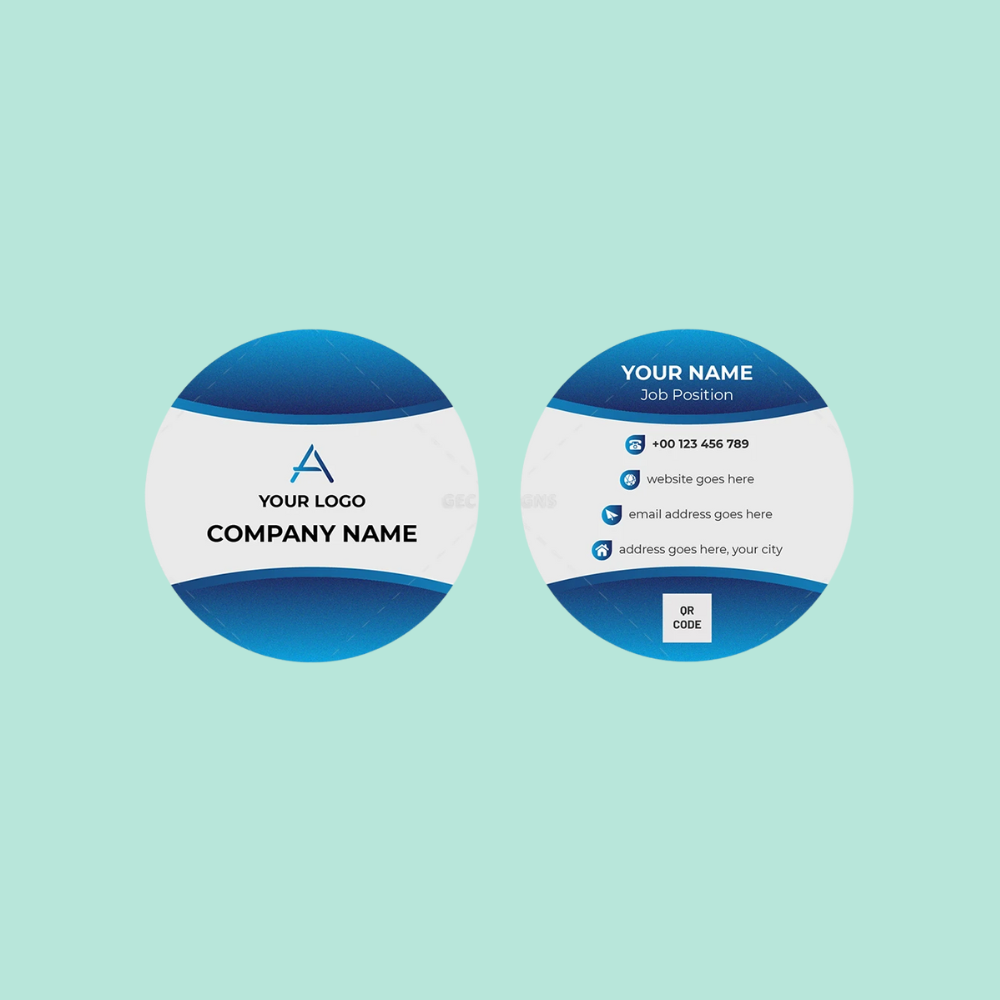 Circle Business Card