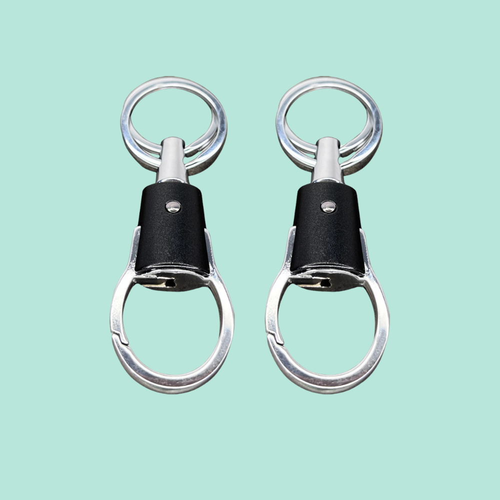 Oval Metal Keychains