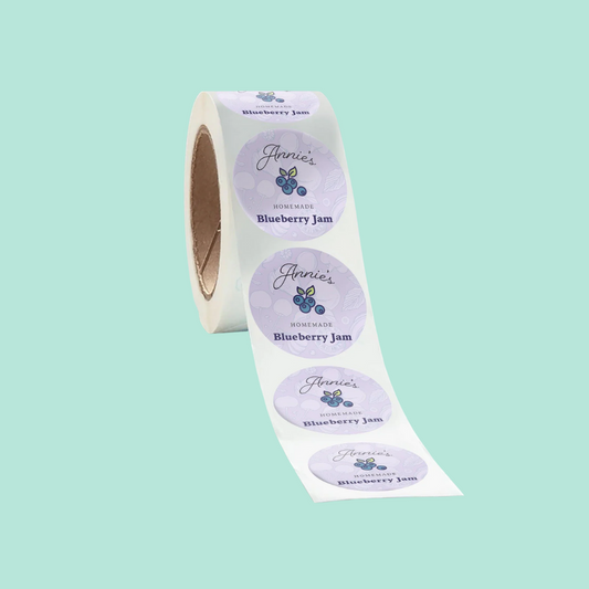 Circle Packaging Labels