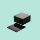 Black Acrylic Photo Coasters