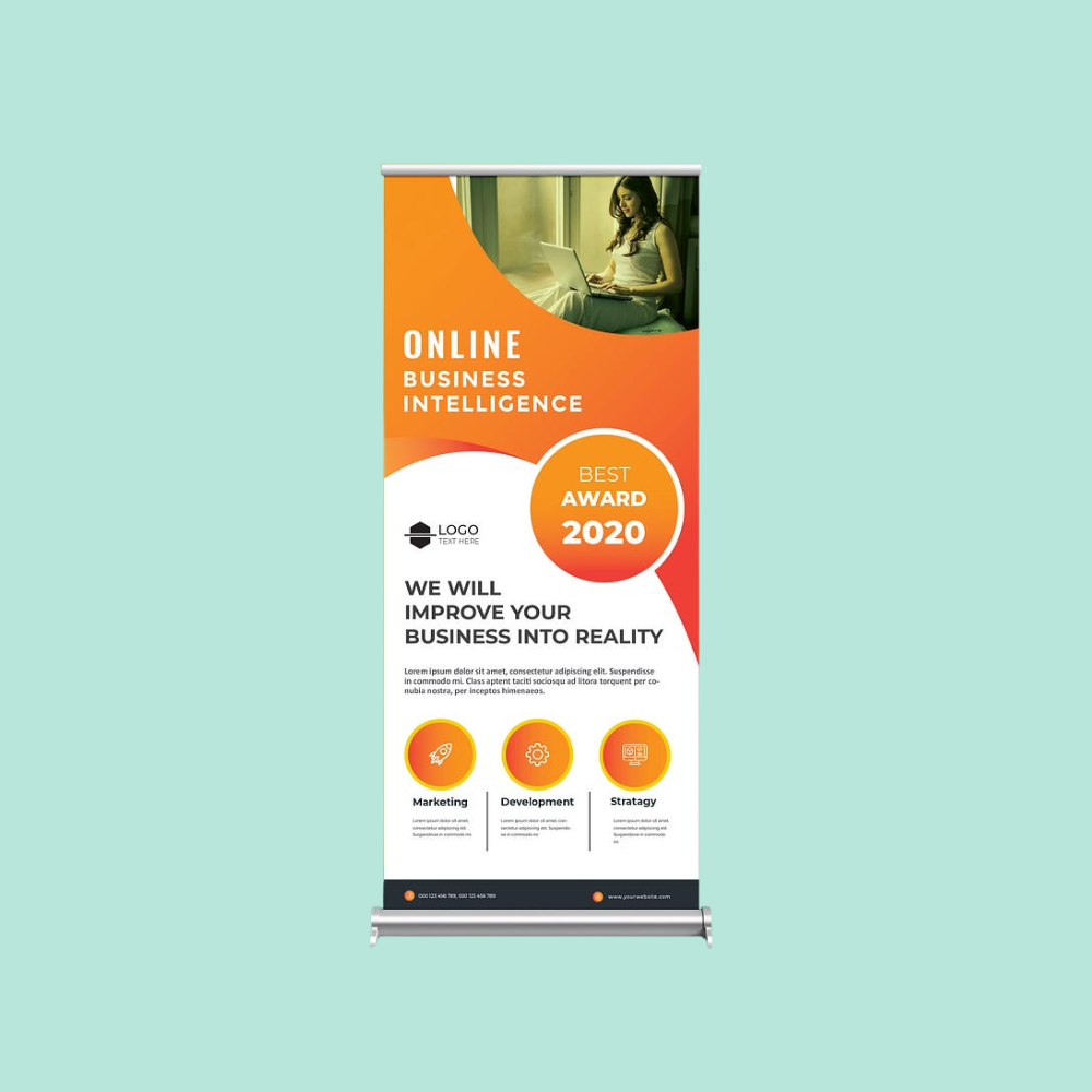 Custom Roll Up Standees