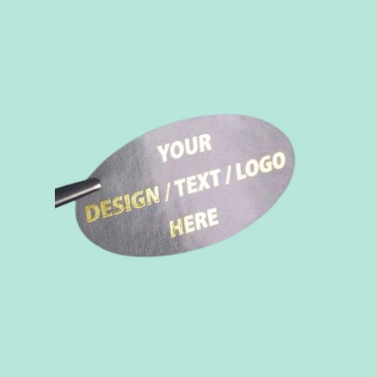 Oval Clear Labels