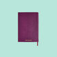 Plum Purple Leatherette Diary