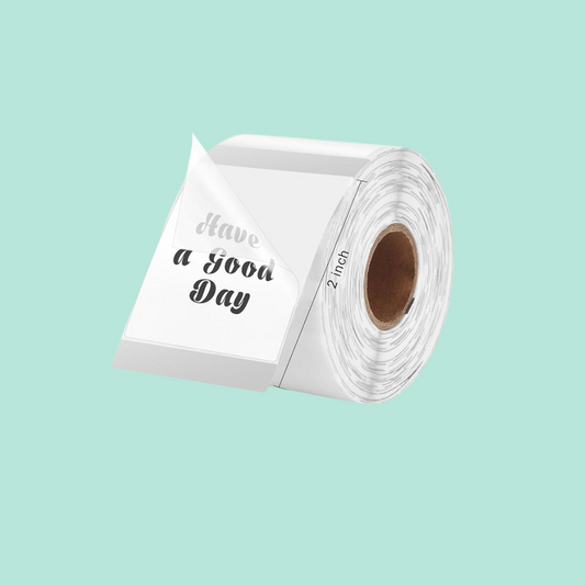 Square Clear Labels