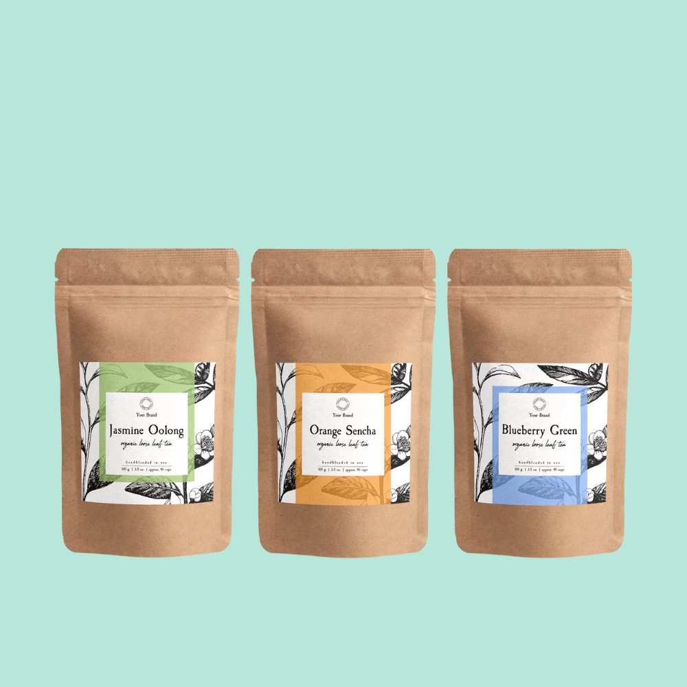 Square Packaging Labels