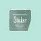 Square Stickers