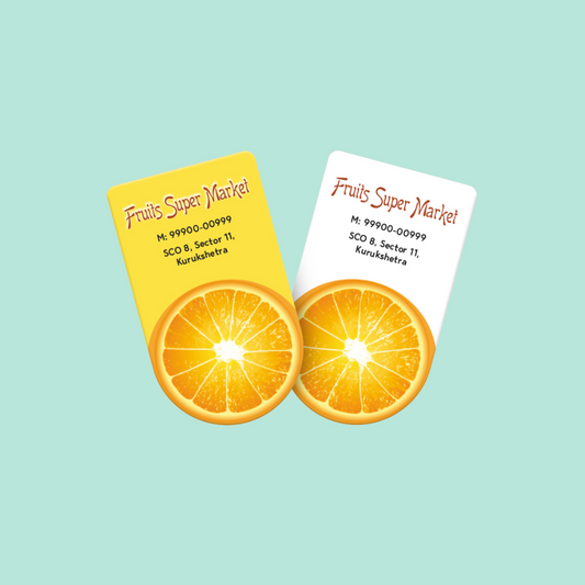 U Shape Business Card